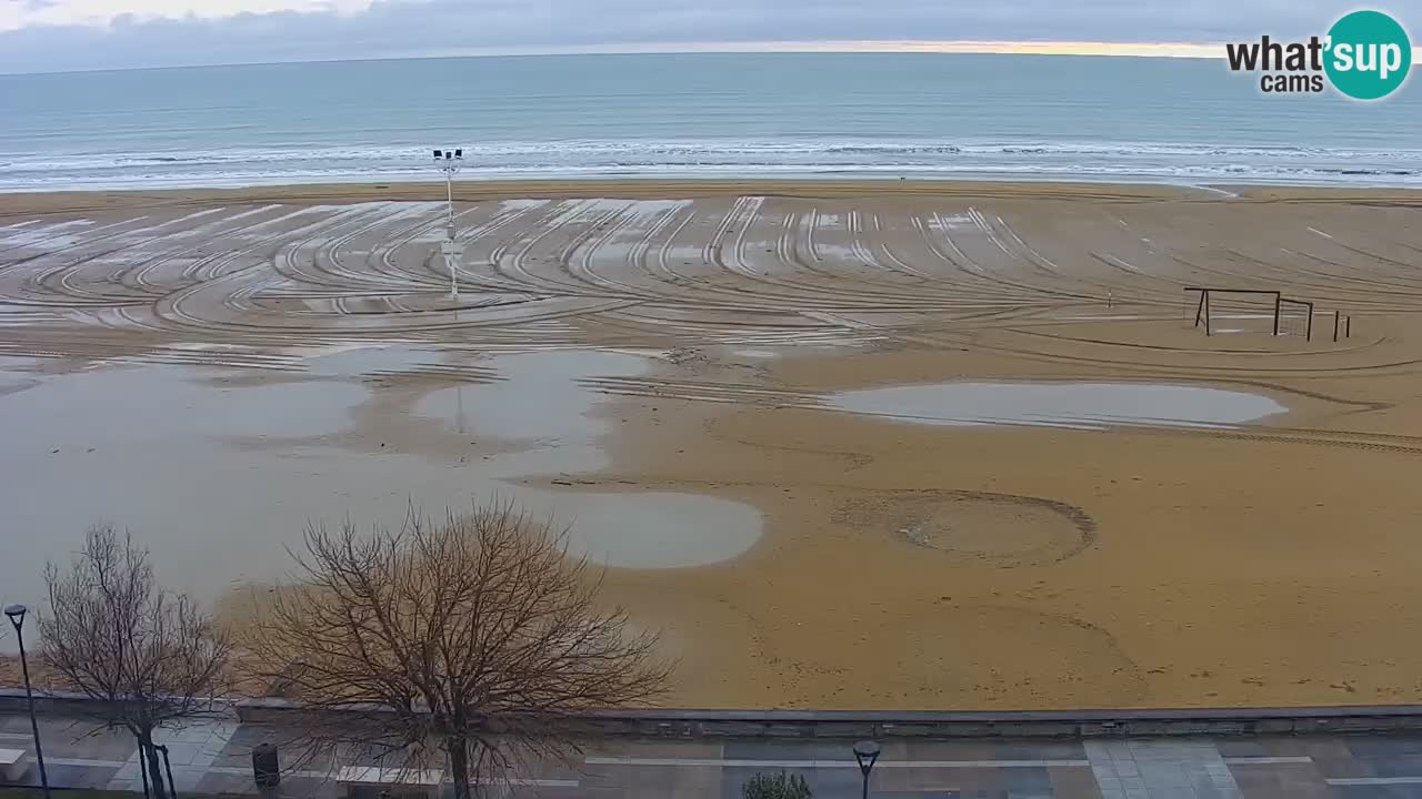Webcam en vivo playa Bibione – vista desde Ashanti ApartHotel