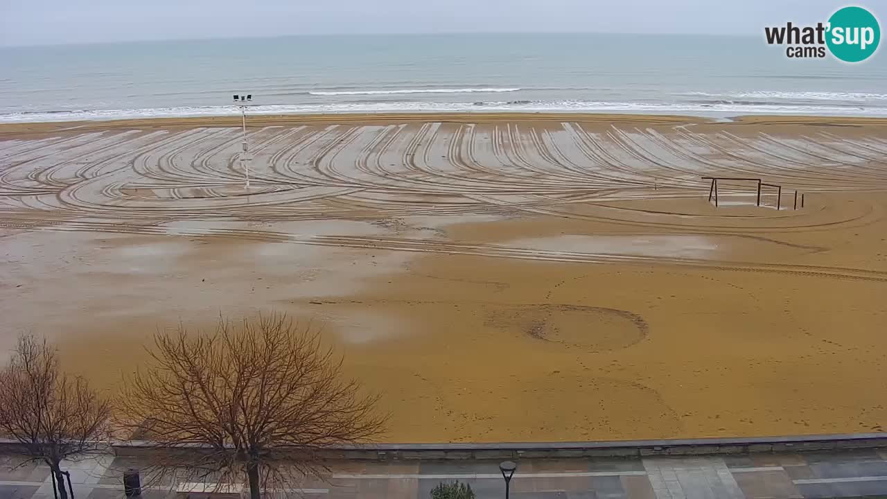 Web kamera Bibione plaža – pogled sa Ashanti ApartHotela
