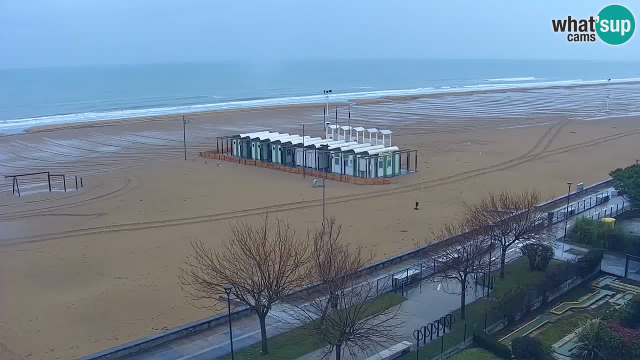 Webcam en vivo playa Bibione – vista desde Ashanti ApartHotel