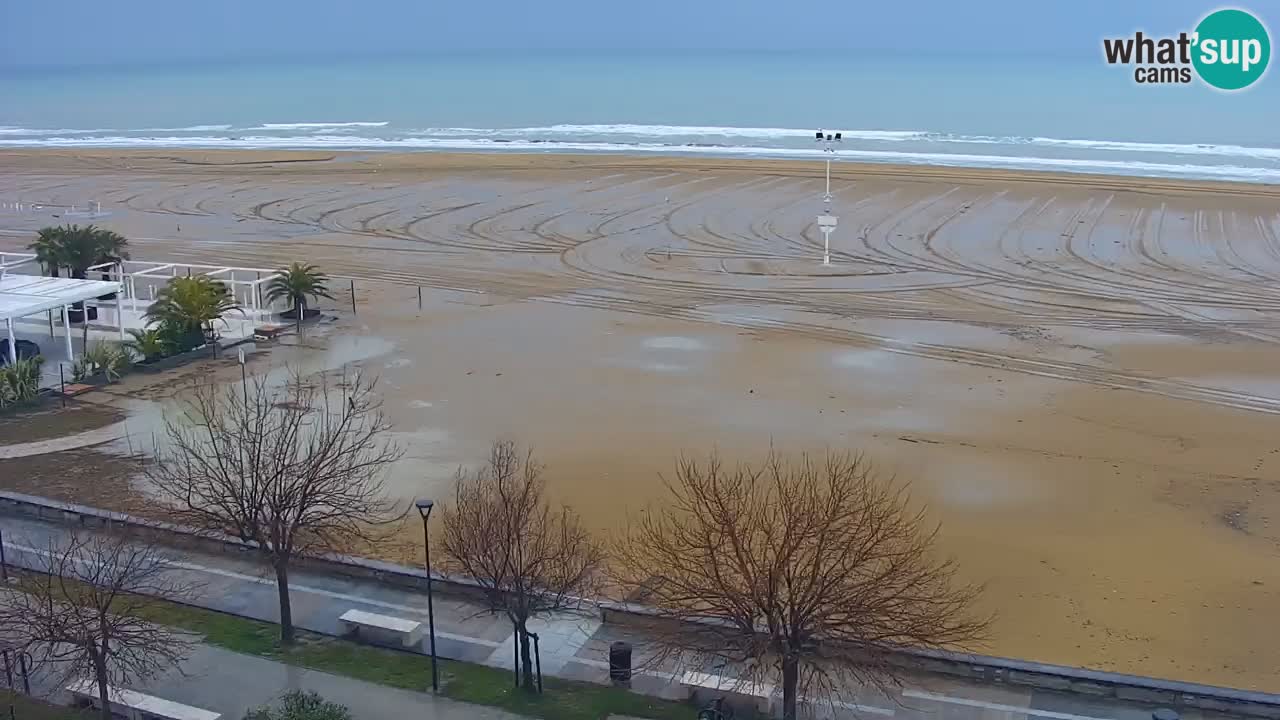 Web kamera Bibione plaža – pogled sa Ashanti ApartHotela