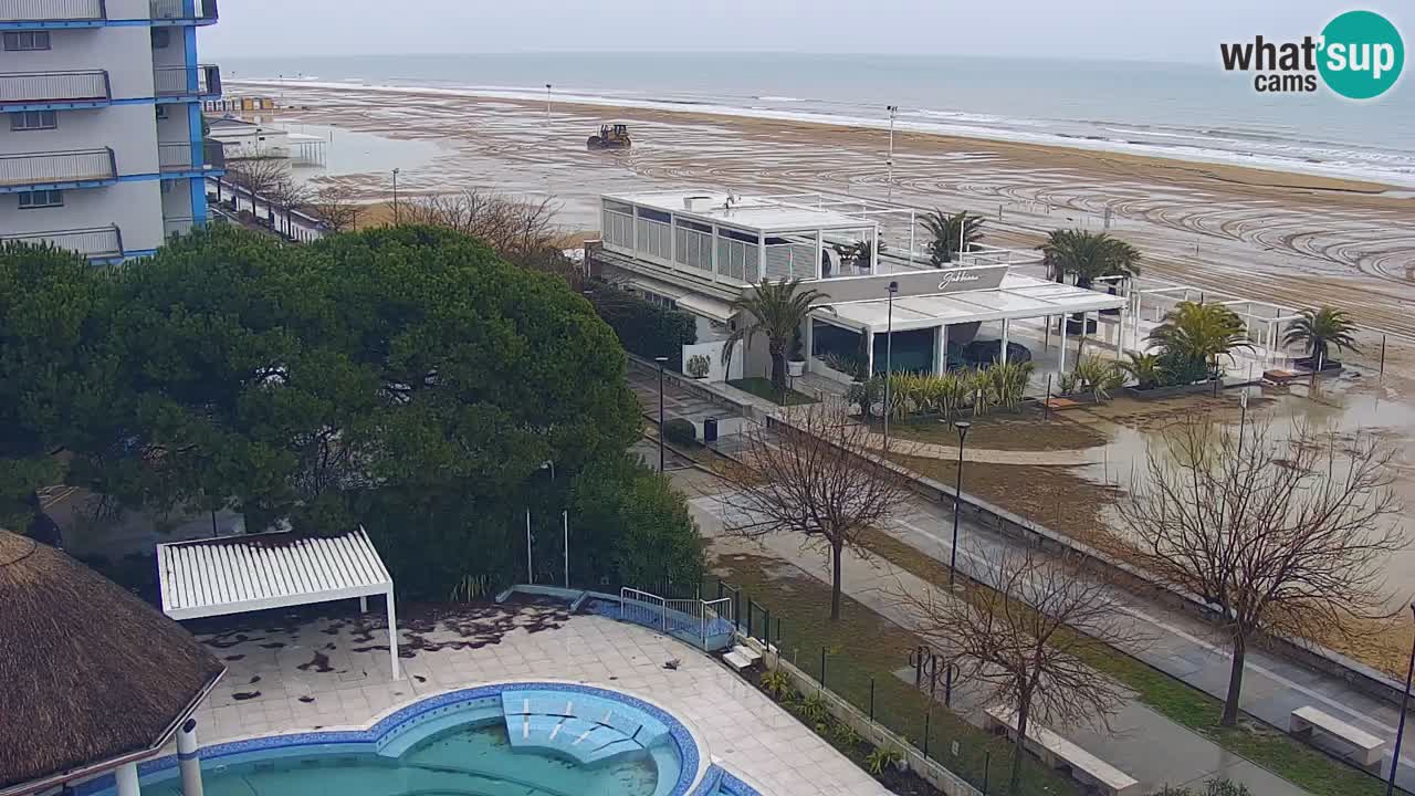 Live Webcam Bibione spiaggia – vista dall’Ashanti ApartHotel