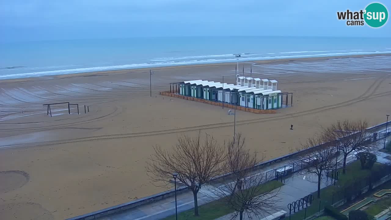Webcam en direct plage de Bibione – vue depuis Ashanti ApartHotel
