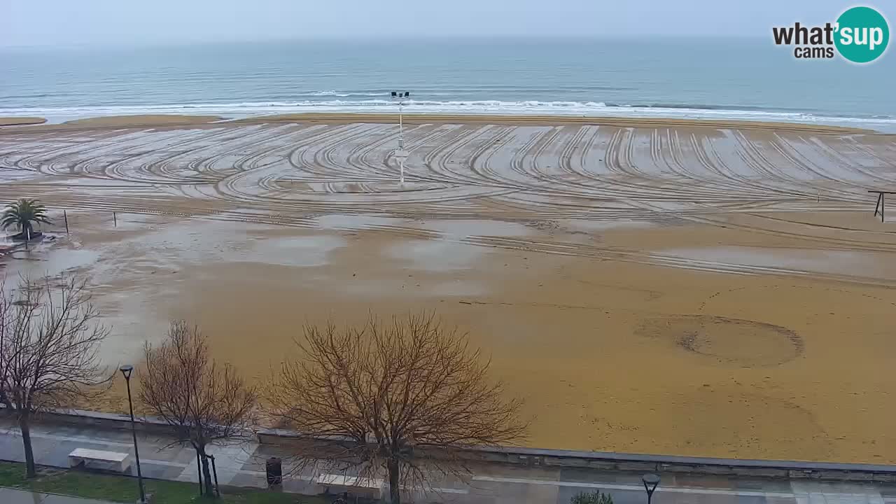 Webcam en vivo playa Bibione – vista desde Ashanti ApartHotel