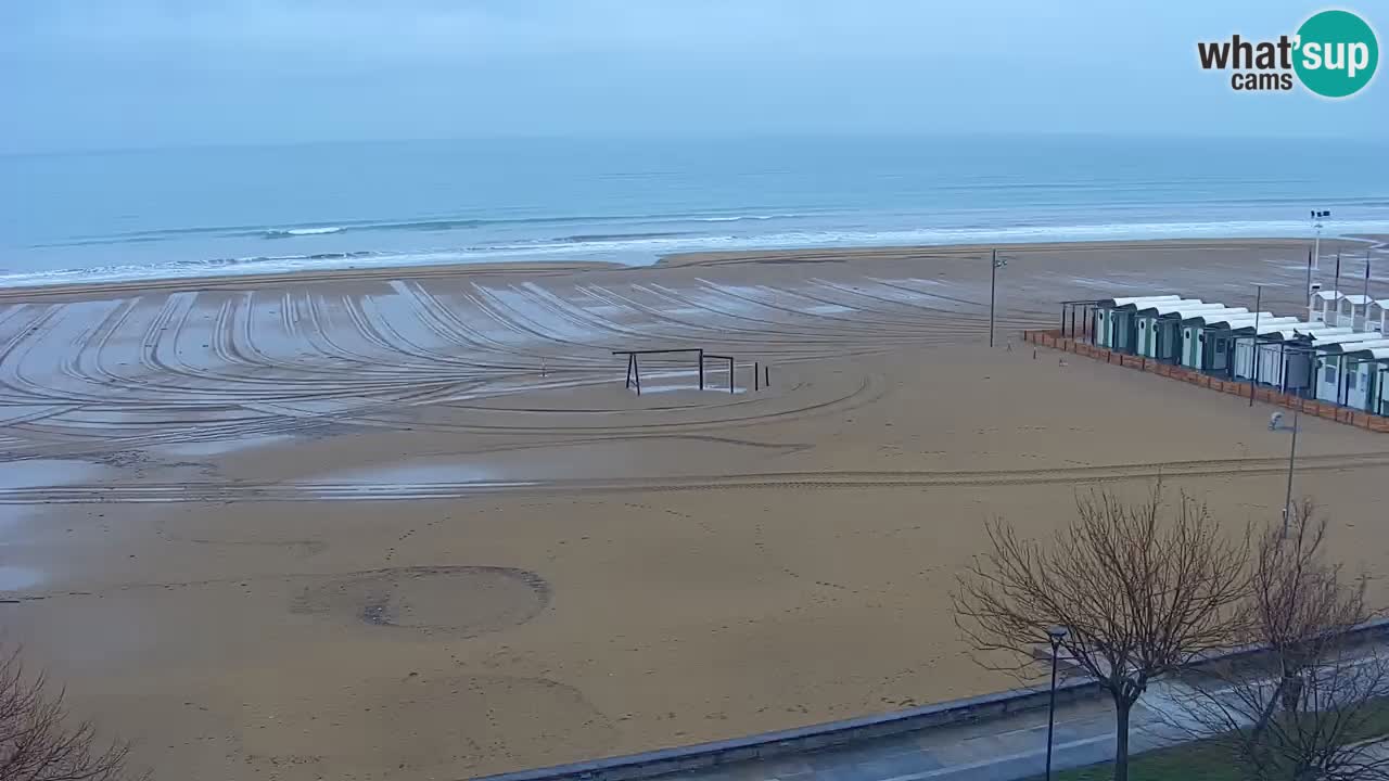 Web kamera Bibione plaža – pogled sa Ashanti ApartHotela