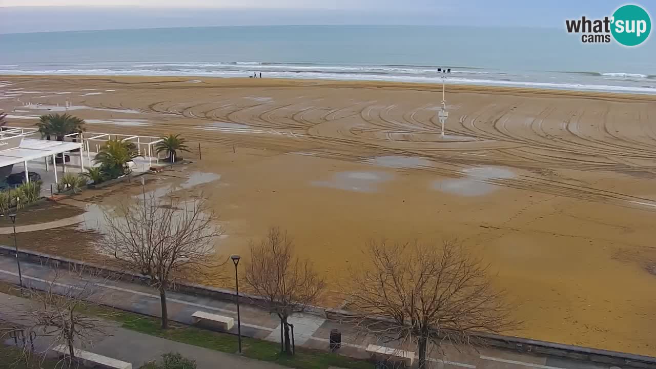 Web kamera Bibione plaža – pogled sa Ashanti ApartHotela