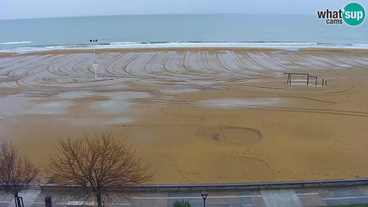 Web kamera Bibione plaža – pogled sa Ashanti ApartHotela