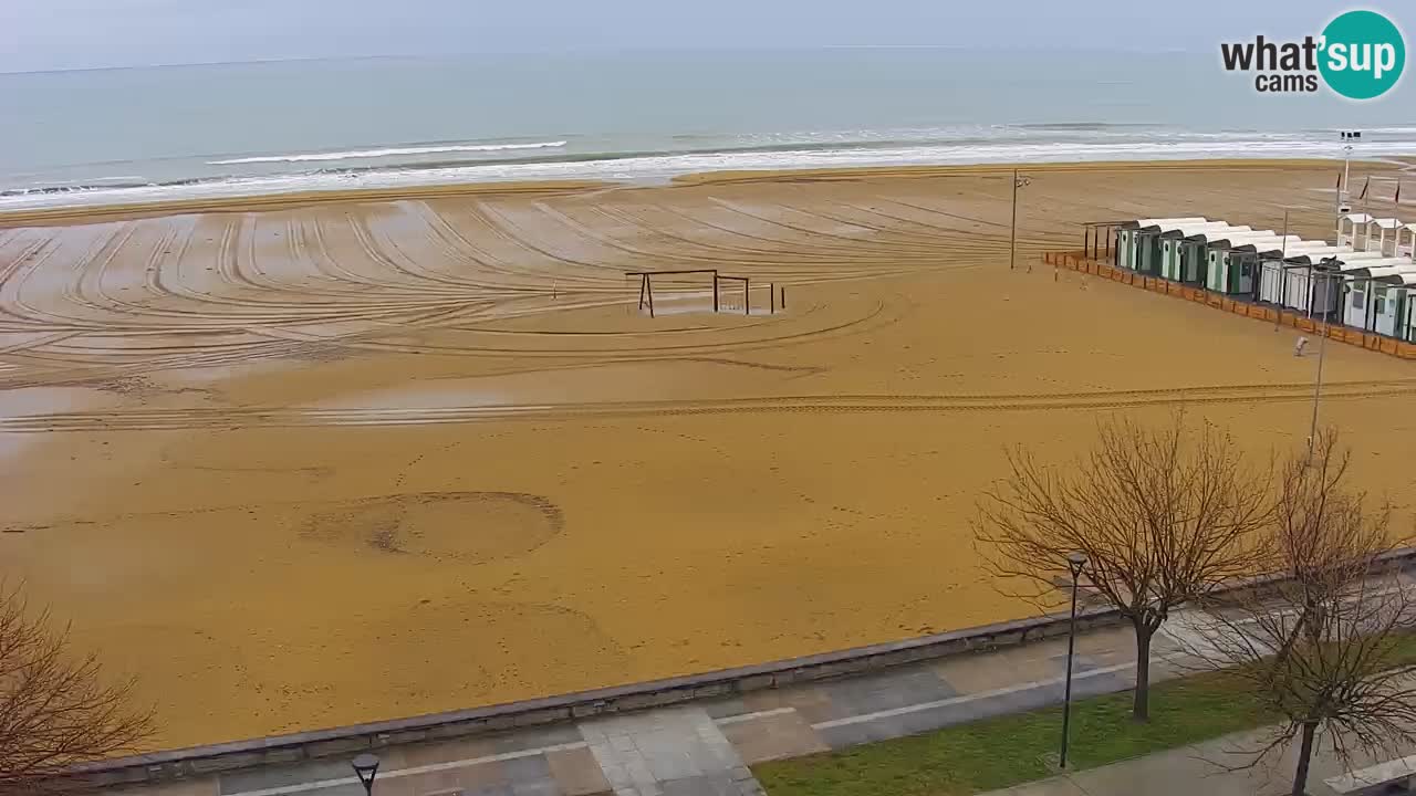 Webcam en direct plage de Bibione – vue depuis Ashanti ApartHotel