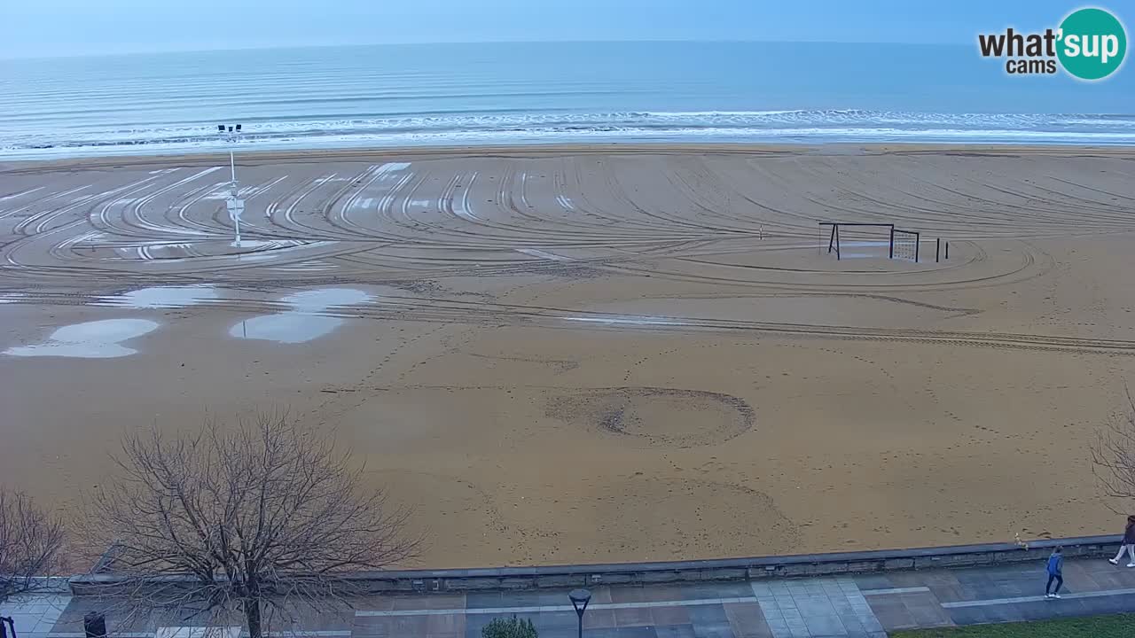 Webcam en direct plage de Bibione – vue depuis Ashanti ApartHotel