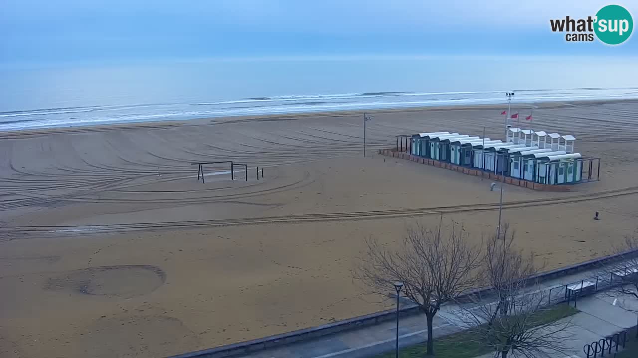 Web kamera Bibione plaža – pogled sa Ashanti ApartHotela