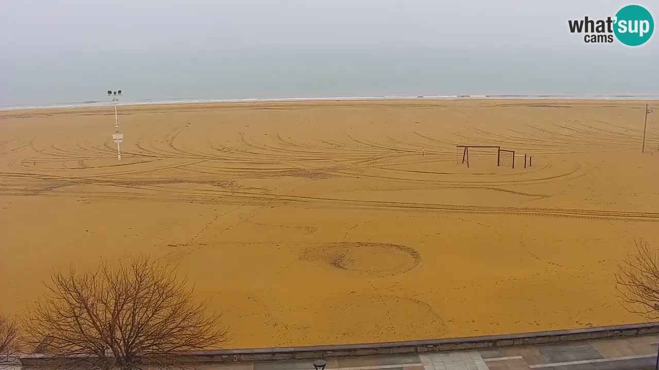 Webcam en direct plage de Bibione – vue depuis Ashanti ApartHotel