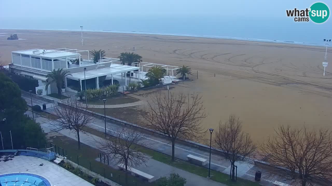 Webcam en direct plage de Bibione – vue depuis Ashanti ApartHotel