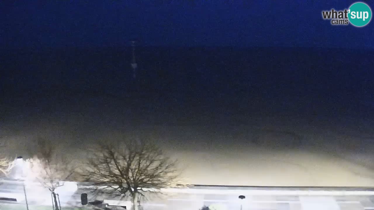 Webcam en vivo playa Bibione – vista desde Ashanti ApartHotel