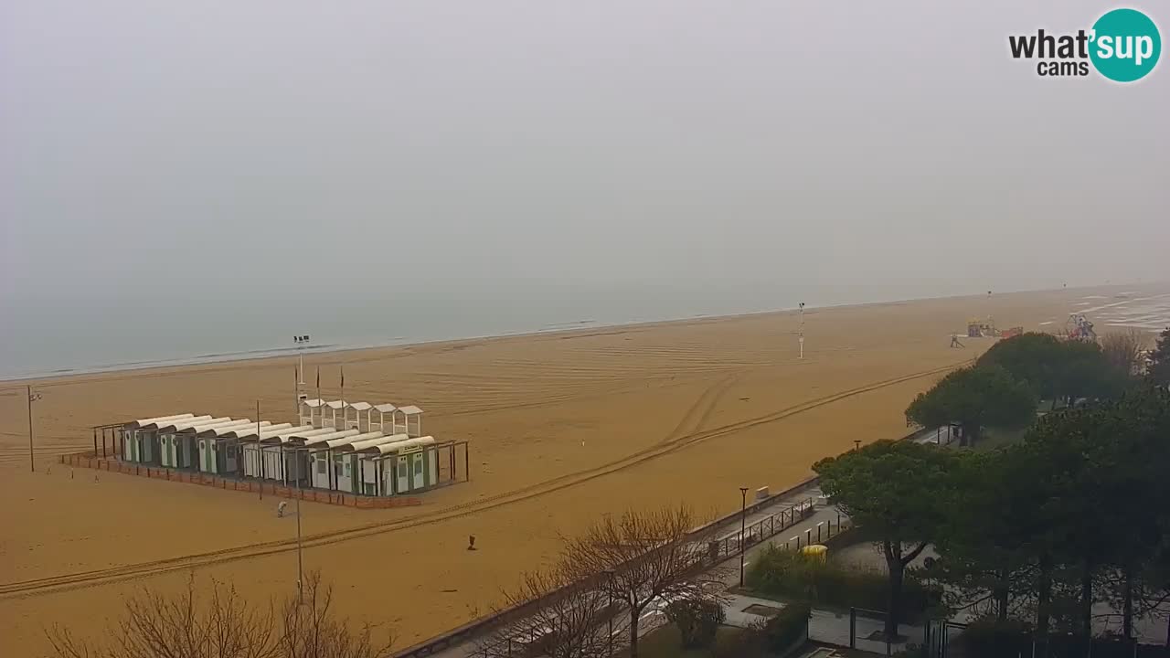 Web kamera Bibione plaža – pogled sa Ashanti ApartHotela