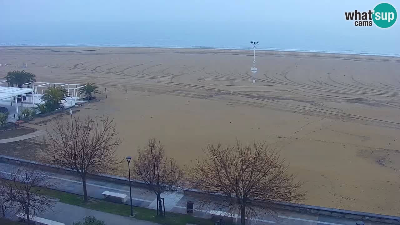 Webcam en direct plage de Bibione – vue depuis Ashanti ApartHotel