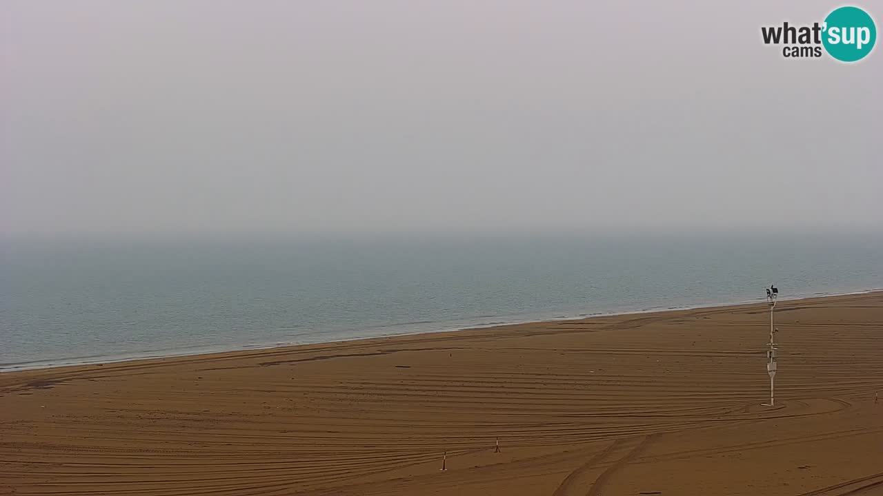 Webcam en direct plage de Bibione – vue depuis Ashanti ApartHotel