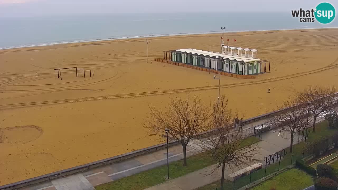 Webcam en vivo playa Bibione – vista desde Ashanti ApartHotel