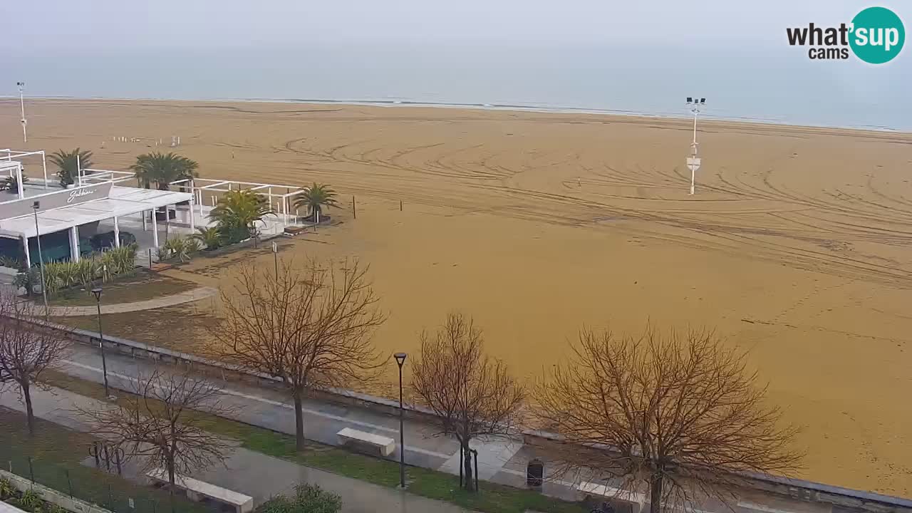 Webcam en direct plage de Bibione – vue depuis Ashanti ApartHotel