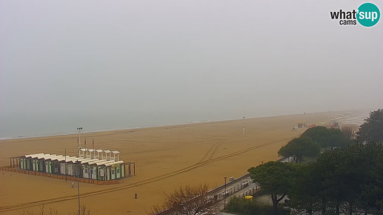 Webcam en vivo playa Bibione – vista desde Ashanti ApartHotel