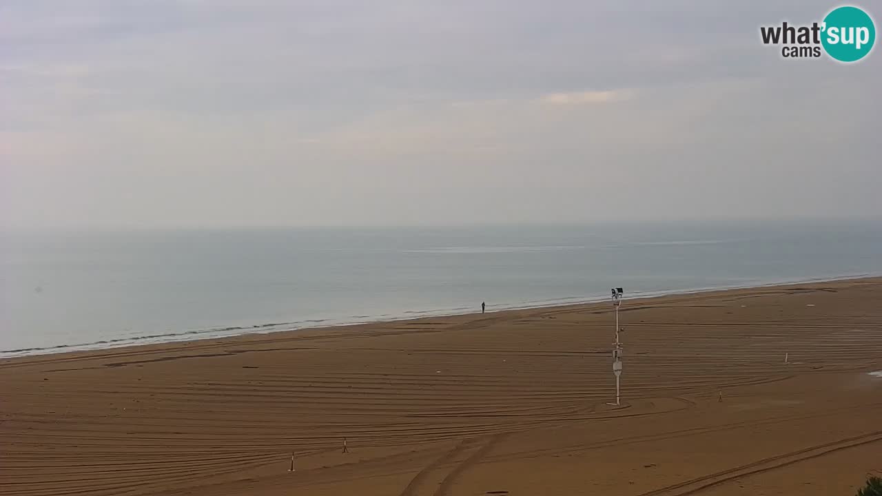 Webcam en direct plage de Bibione – vue depuis Ashanti ApartHotel