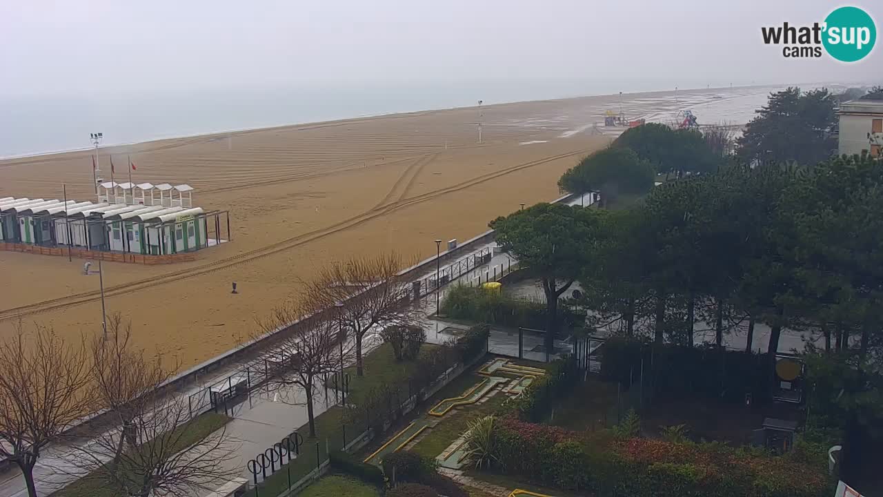 Webcam en vivo playa Bibione – vista desde Ashanti ApartHotel