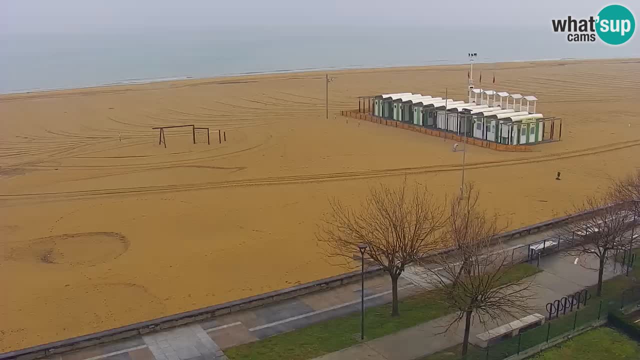 Webcam en vivo playa Bibione – vista desde Ashanti ApartHotel