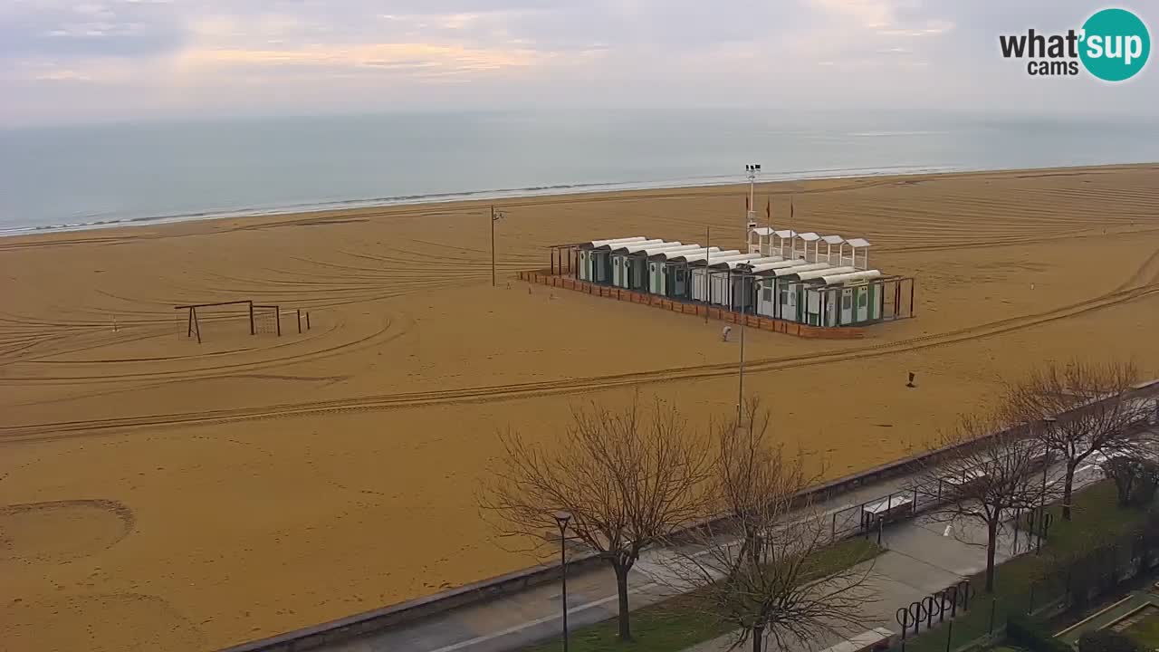 Web kamera Bibione plaža – pogled sa Ashanti ApartHotela