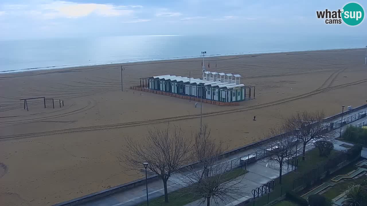 Webcam en direct plage de Bibione – vue depuis Ashanti ApartHotel