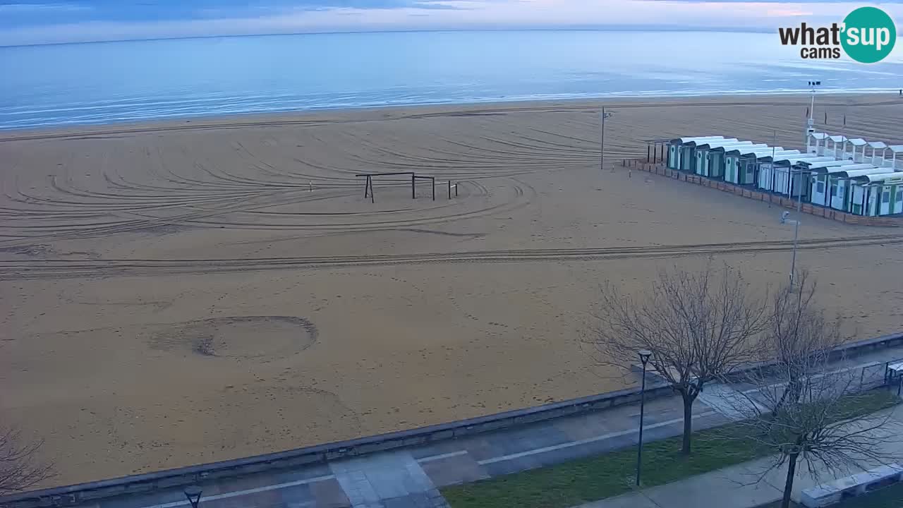 Webcam en direct plage de Bibione – vue depuis Ashanti ApartHotel