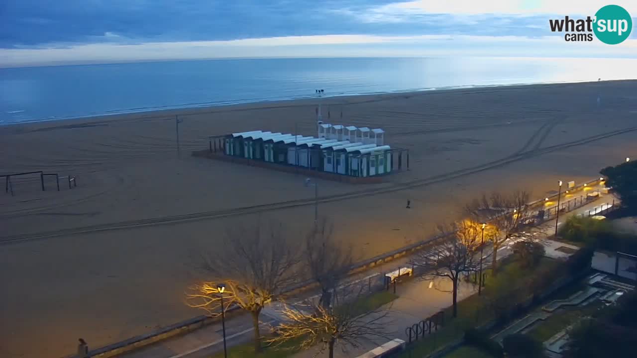 Webcam en vivo playa Bibione – vista desde Ashanti ApartHotel