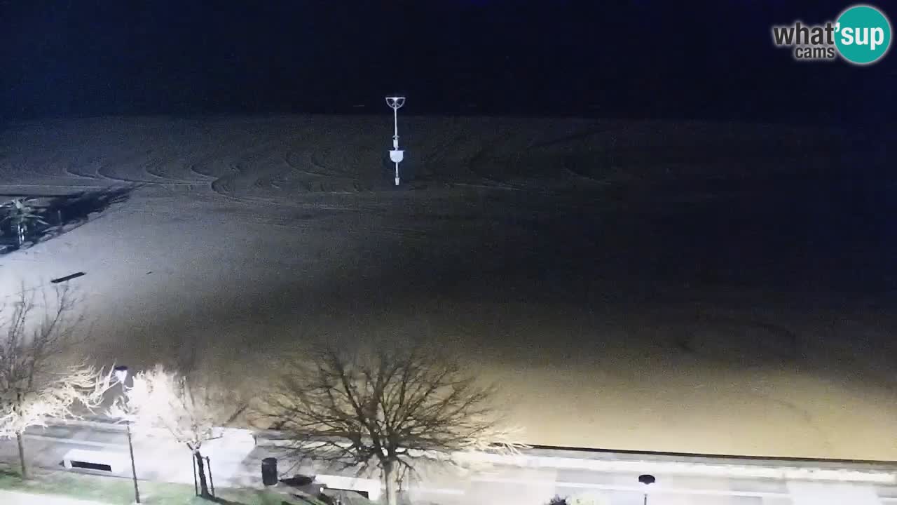 Web kamera Bibione plaža – pogled sa Ashanti ApartHotela