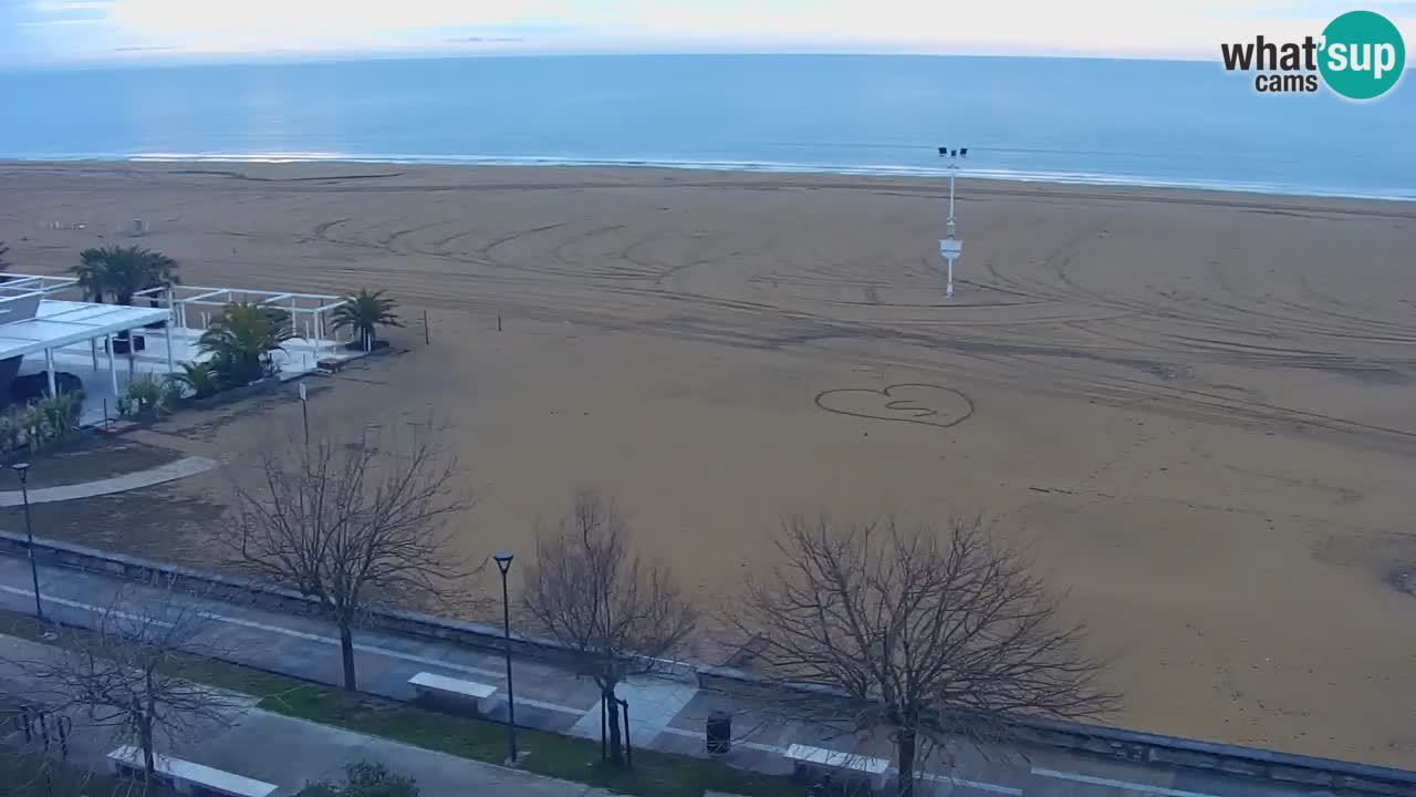 Webcam en direct plage de Bibione – vue depuis Ashanti ApartHotel