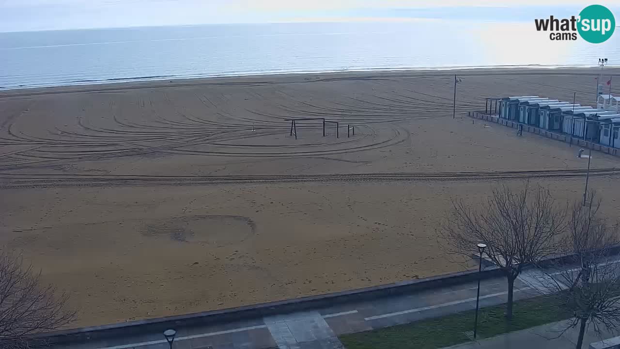 Webcam en direct plage de Bibione – vue depuis Ashanti ApartHotel