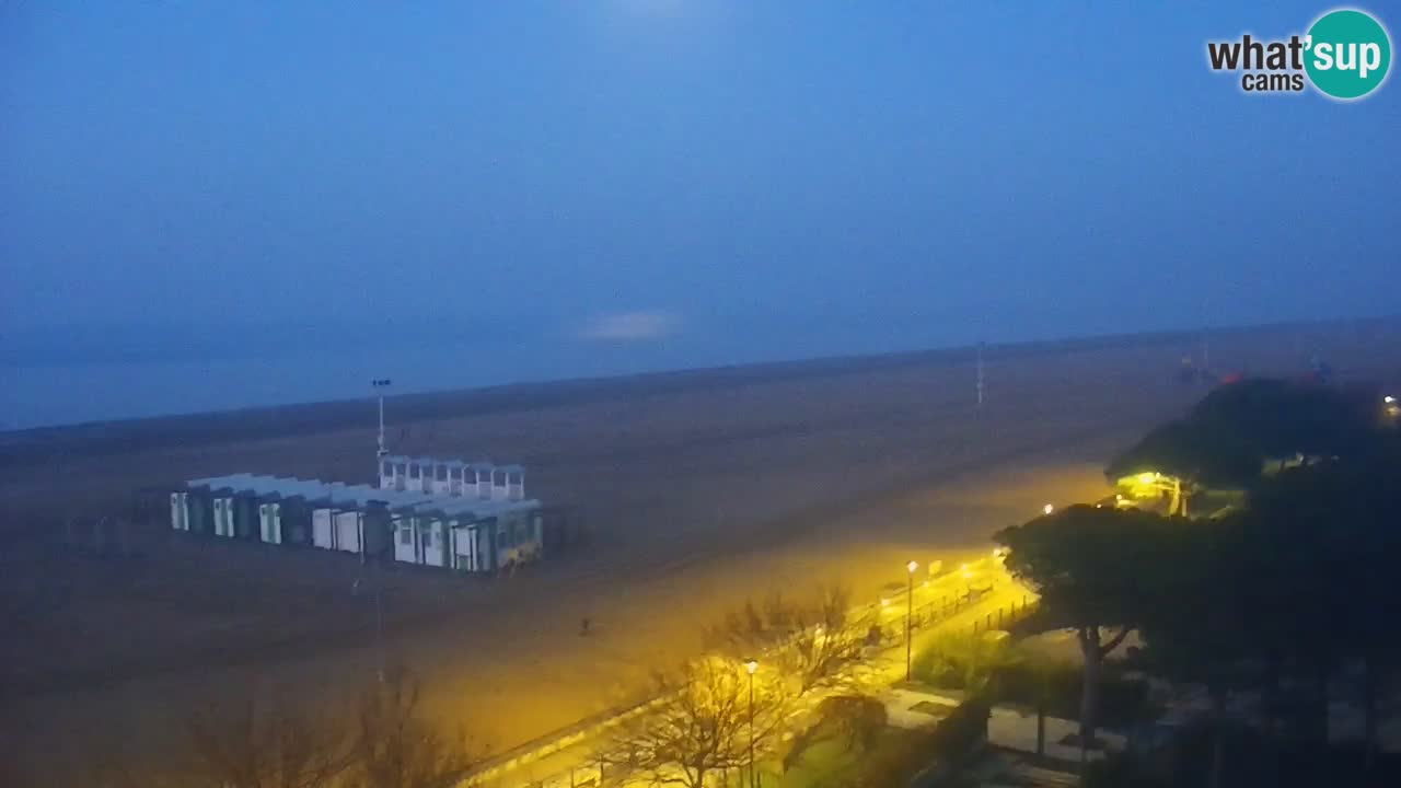 Live Webcam Bibione beach – view from Ashanti ApartHotel