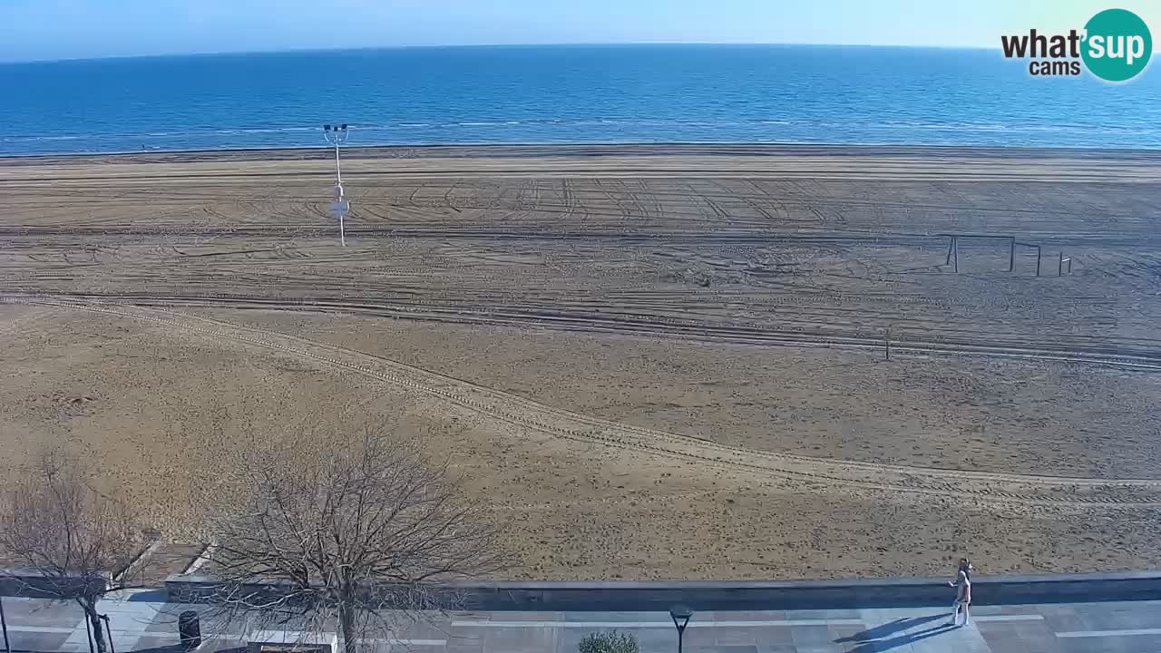 Web kamera Bibione plaža – pogled sa Ashanti ApartHotela