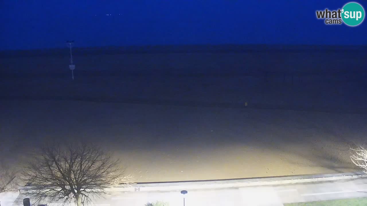 Web kamera Bibione plaža – pogled sa Ashanti ApartHotela