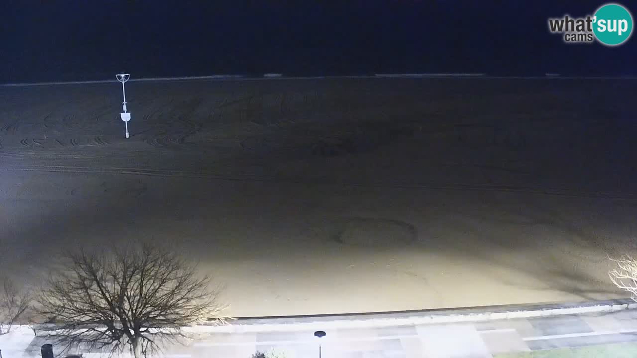 Web kamera Bibione plaža – pogled sa Ashanti ApartHotela