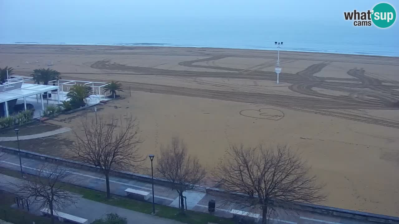 Webcam en vivo playa Bibione – vista desde Ashanti ApartHotel