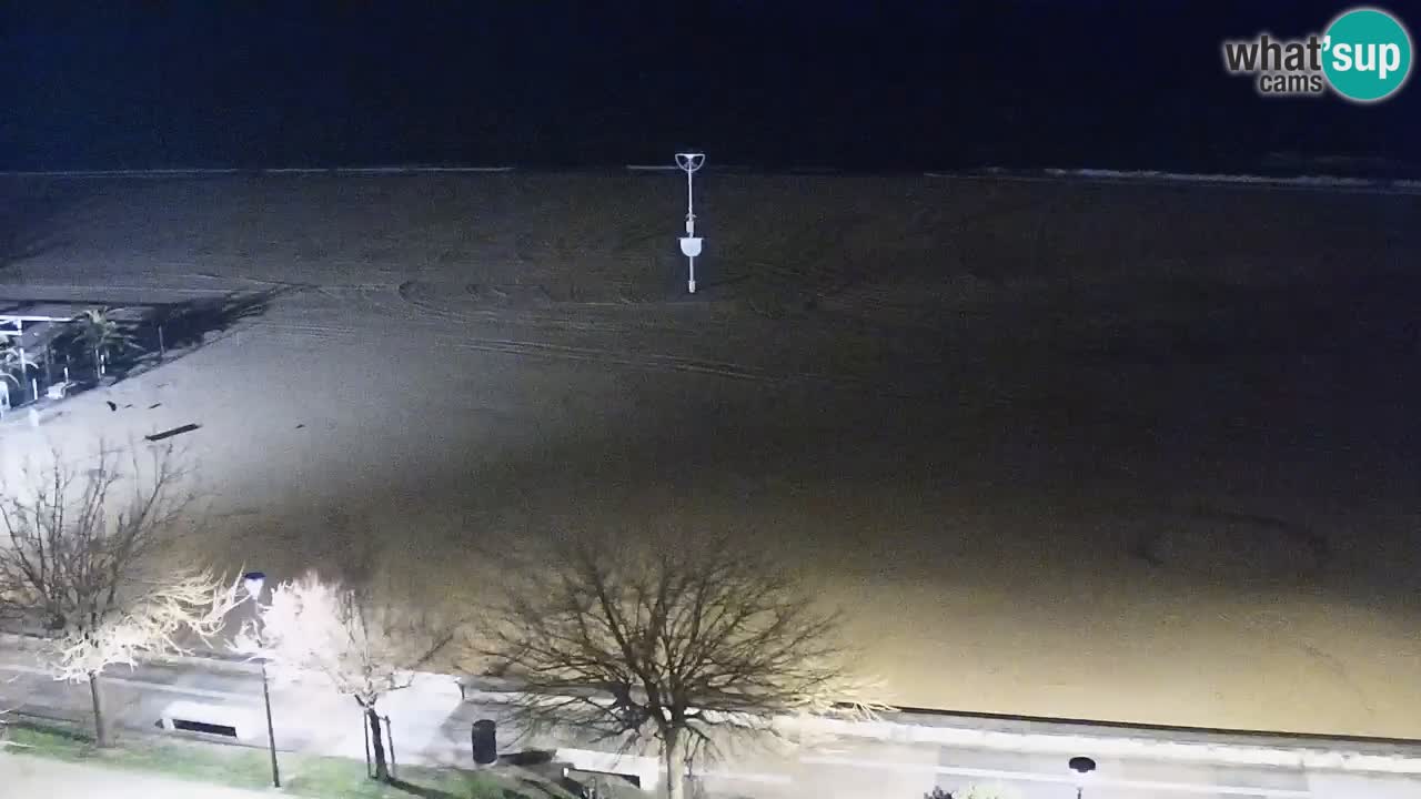 Web kamera Bibione plaža – pogled sa Ashanti ApartHotela