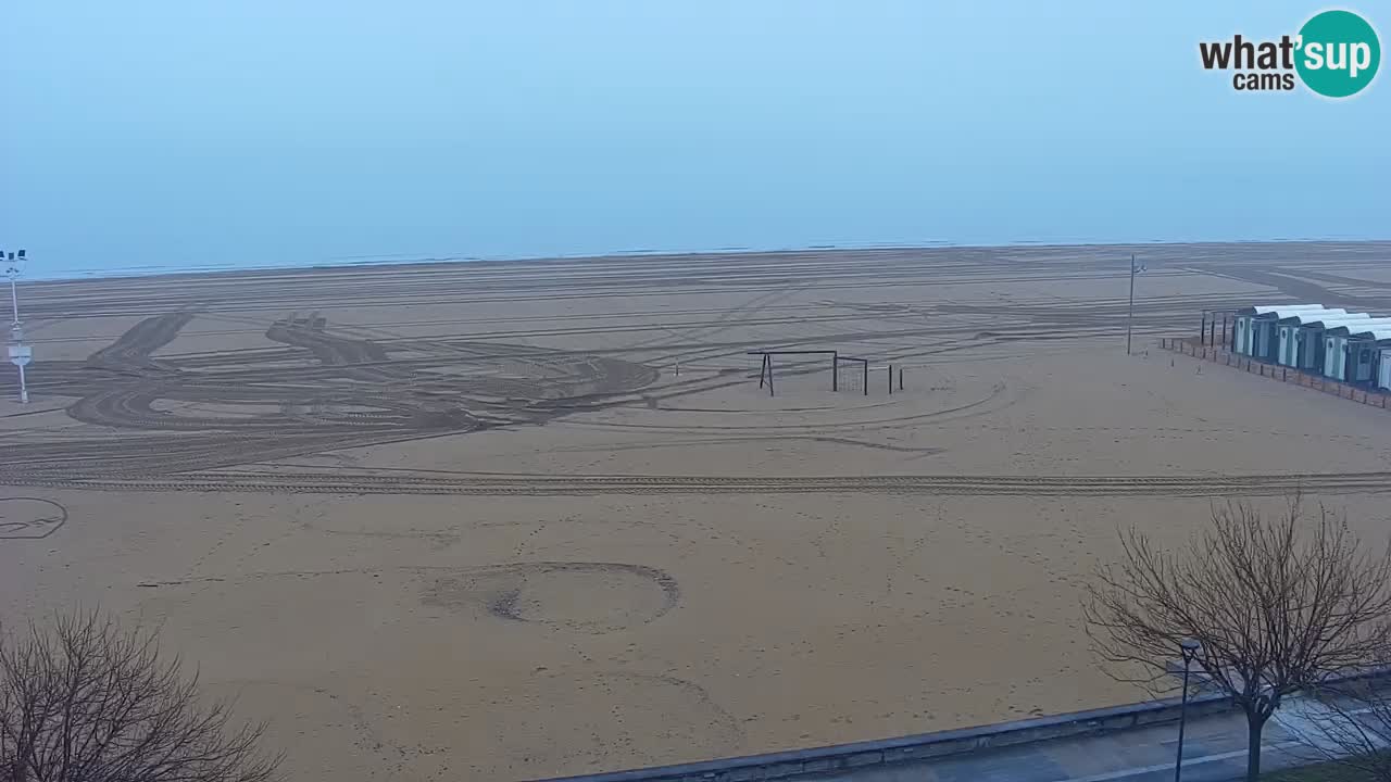 Web kamera Bibione plaža – pogled sa Ashanti ApartHotela