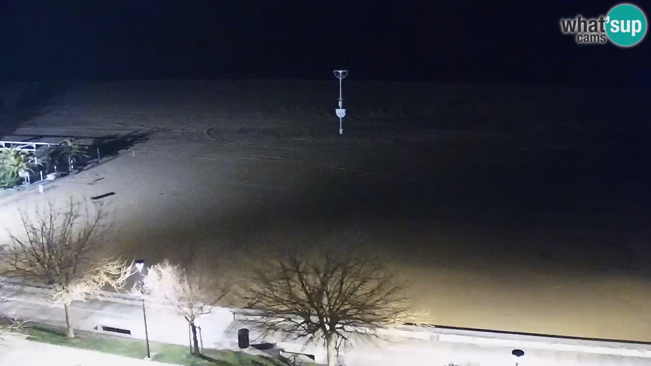 Webcam en direct plage de Bibione – vue depuis Ashanti ApartHotel