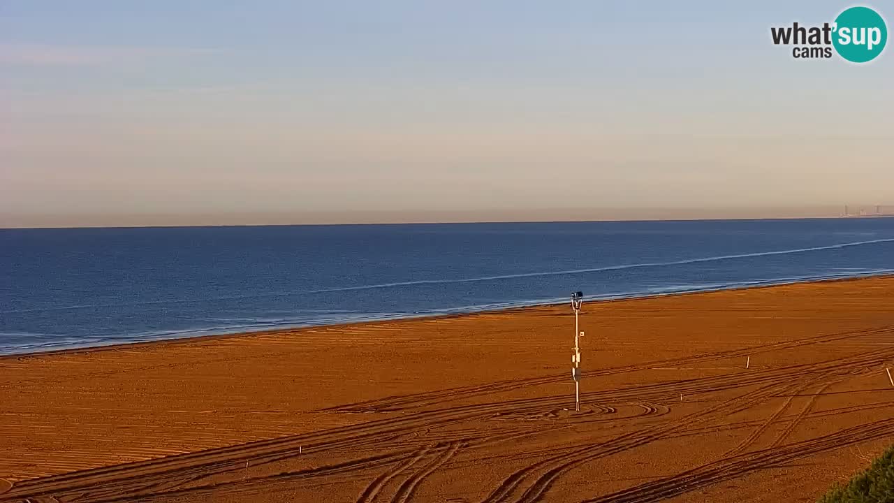 Webcam en vivo playa Bibione – vista desde Ashanti ApartHotel