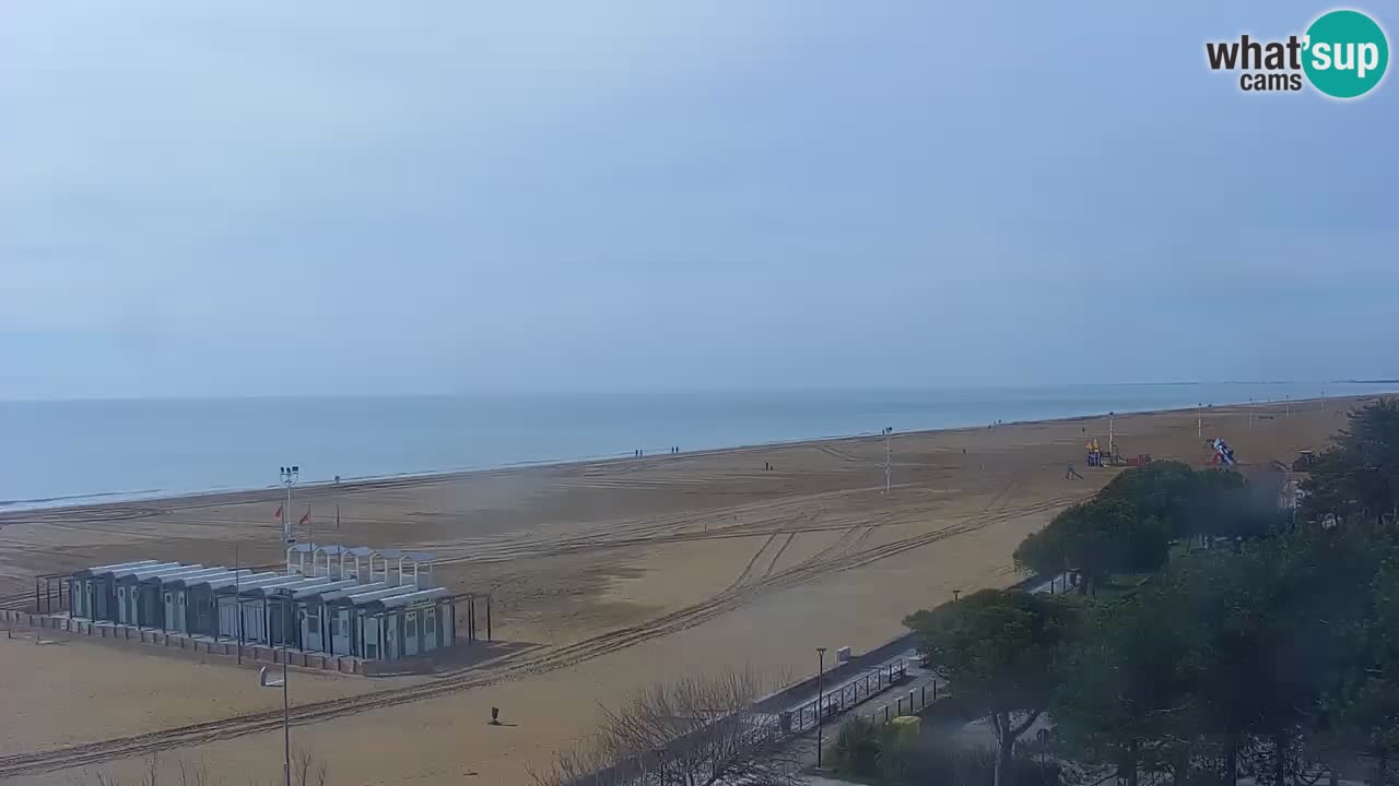 Web kamera Bibione plaža – pogled sa Ashanti ApartHotela