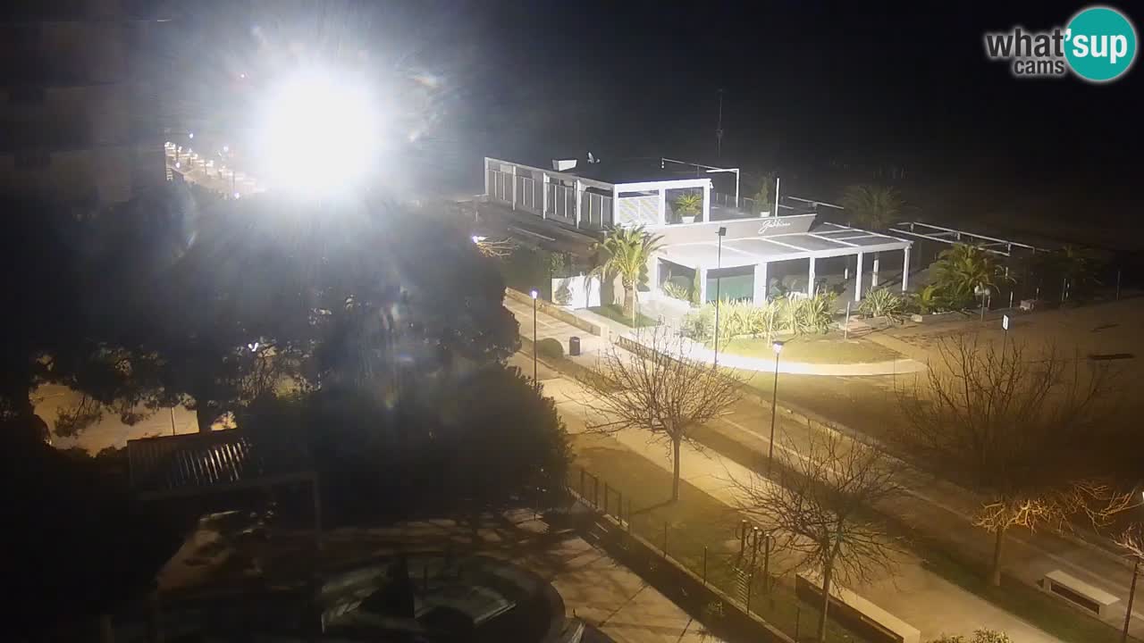 Live Webcam Bibione beach – view from Ashanti ApartHotel