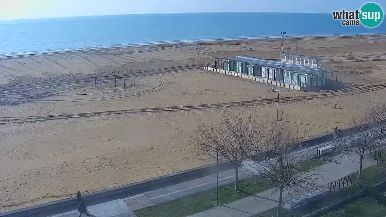 Webcam en vivo playa Bibione – vista desde Ashanti ApartHotel