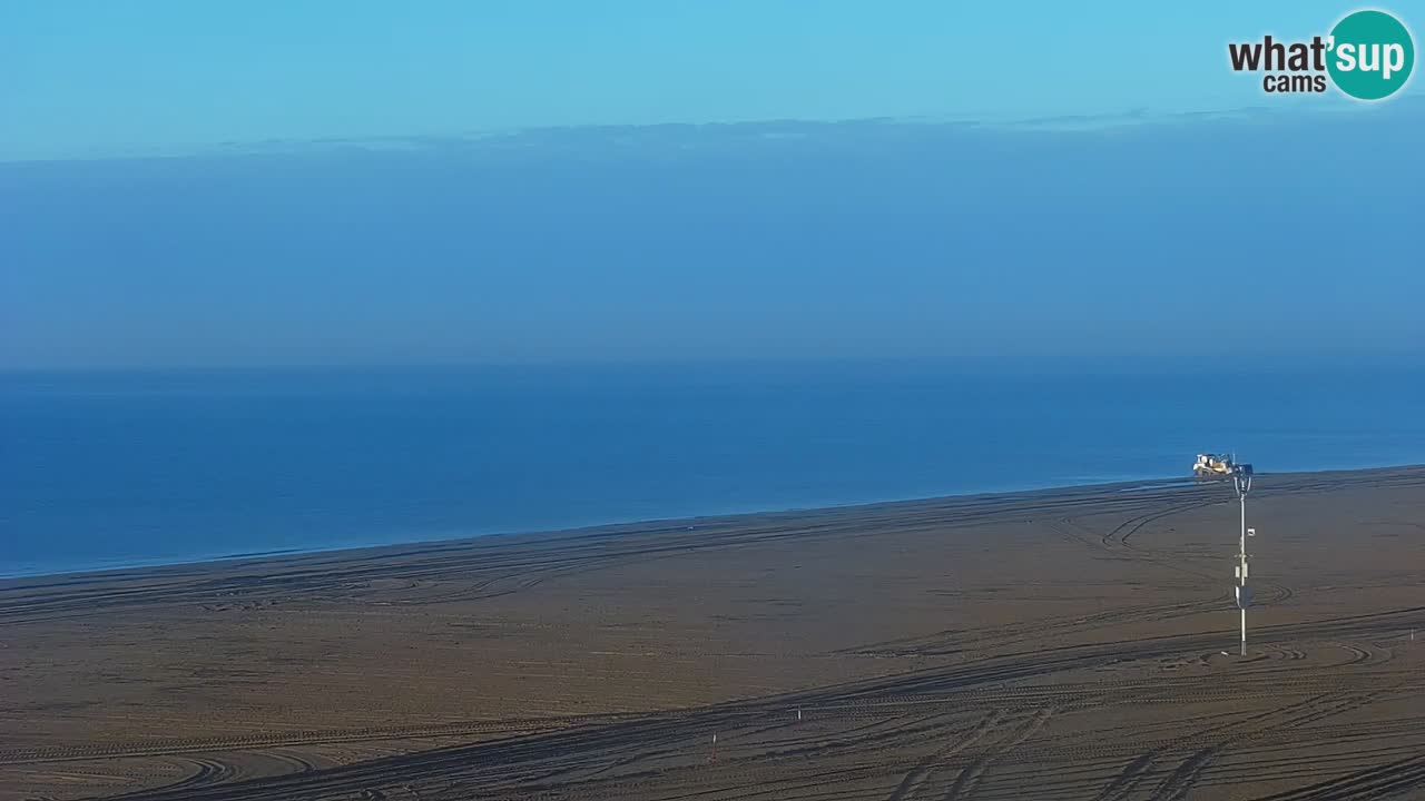 Web kamera Bibione plaža – pogled sa Ashanti ApartHotela