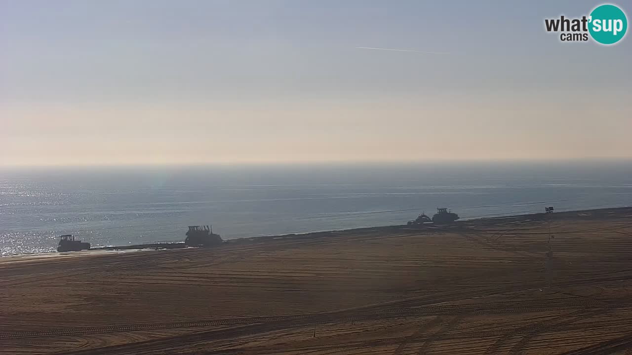 Webcam en vivo playa Bibione – vista desde Ashanti ApartHotel