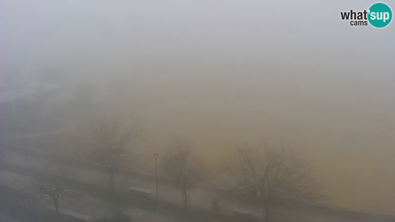 Web kamera Bibione plaža – pogled sa Ashanti ApartHotela