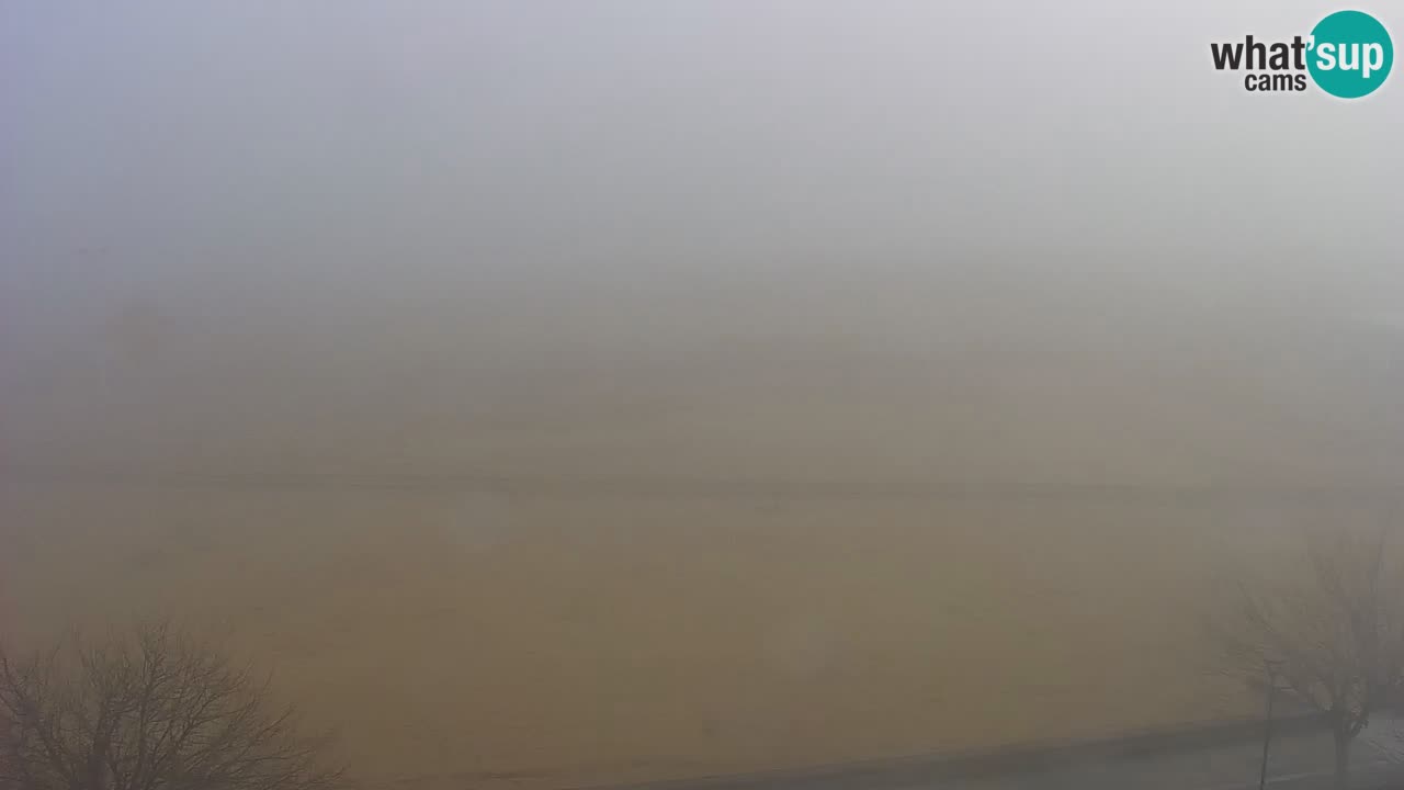 Webcam en direct plage de Bibione – vue depuis Ashanti ApartHotel