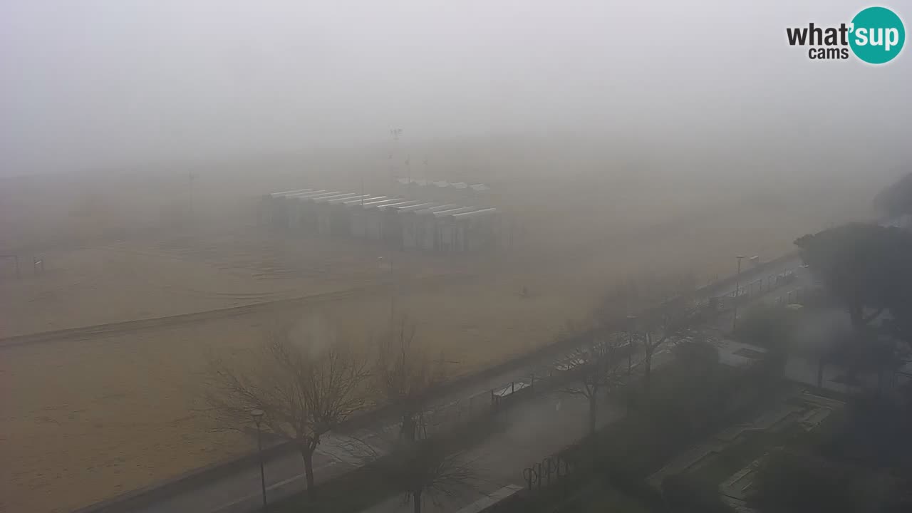Webcam en vivo playa Bibione – vista desde Ashanti ApartHotel