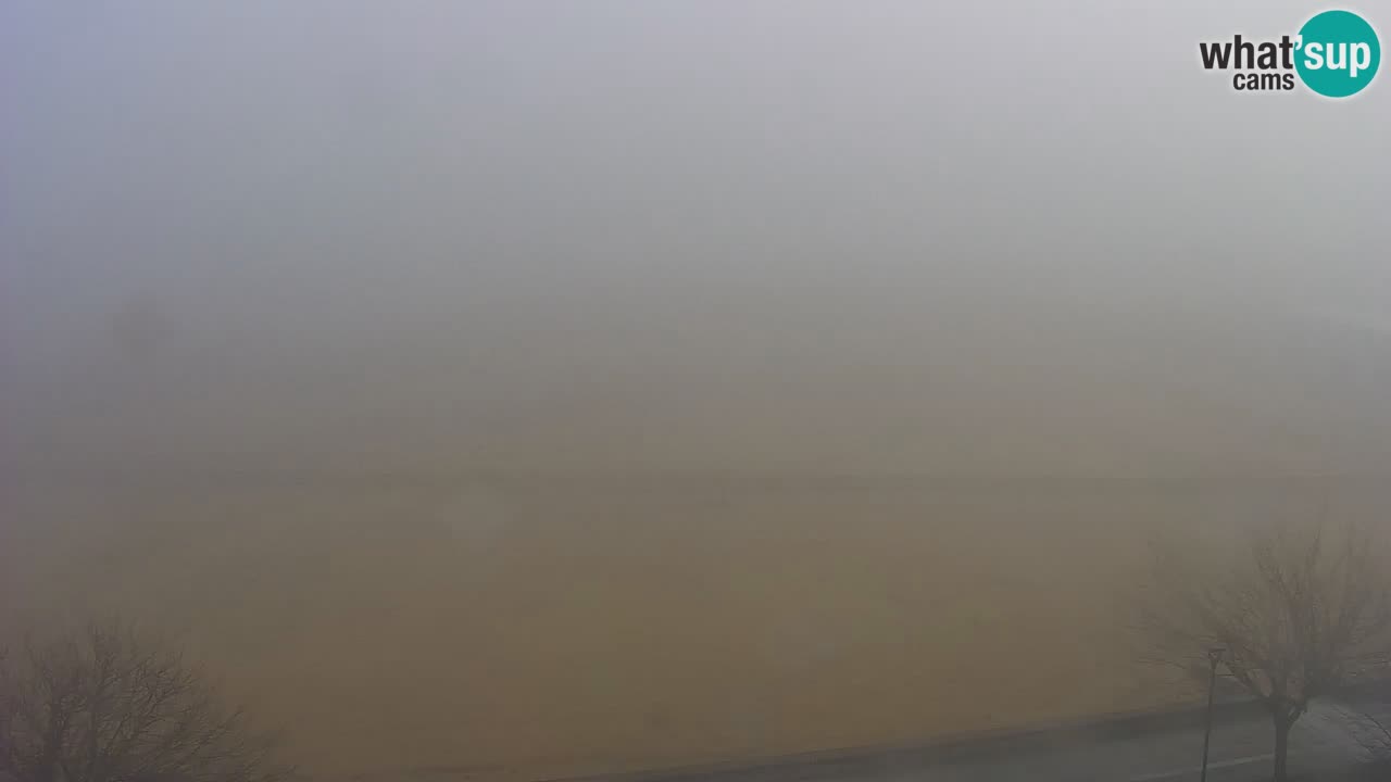 Web kamera Bibione plaža – pogled sa Ashanti ApartHotela